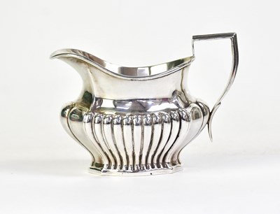 Lot 895 - S. GLASS; an Edward VII hallmarked silver...