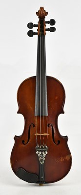 Lot 1130 - ATTRIBUTED TO GOULDING; a full size violin,...