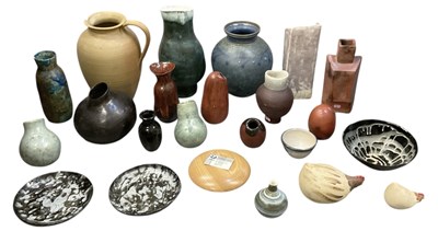 Lot 509 - A collection of twenty-two items of studio...
