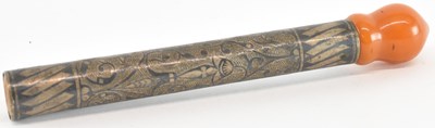 Lot 1004 - A 19th century Turkish Ottoman white metal...