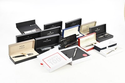 Lot 1338 - A collection of decorative modern ballpoint...
