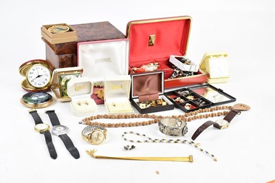 Lot 1643 - A collection of costume jewellery including...