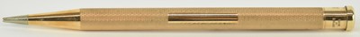 Lot 293 - YARD-O-LED; a boxed gold plated propelling...
