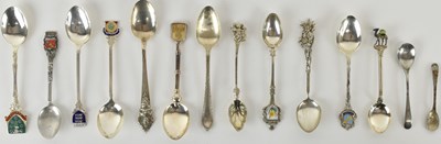 Lot 1065 - A collection of fourteen assorted hallmarked...