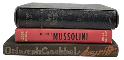Lot 396 - A 1940 copy of 'Mein Kampf' by Adolf Hitler,...