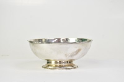 Lot 903 - WW; an Elizabeth II hallmarked silver footed...