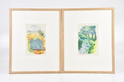Lot 555 - JOHN NASH (1893-1977); two lithographs,...