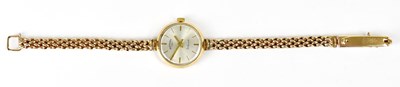 Lot 1168 - ROTARY; a ladies' 9ct gold wristwatch, the...