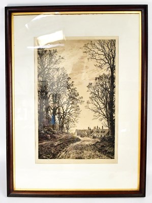 Lot 724 - FREDERICK ALFRED SLOCOMBE (1847-1920); etching,...