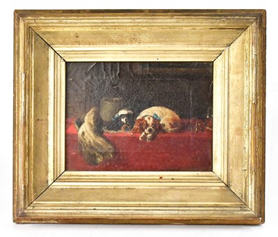 Lot 761 - 19TH CENTURY ENGLISH SCHOOL; oil on canvas,...