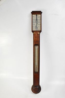 Lot 159 - ABRAHAM & CO; a 19th century oak stick...