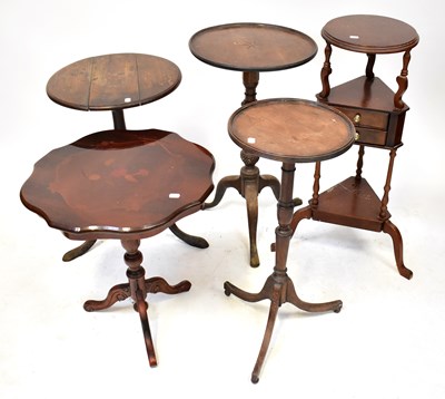 Lot 73 - Eight pieces of occasional furniture,...