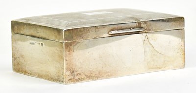 Lot 926 - H. BROS; an Art Deco hallmarked silver...