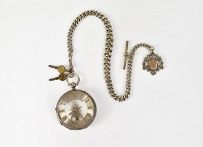 Lot 1155 - HENRY GREEN; a Victorian hallmarked silver...