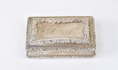 Lot 948 - NATHANIEL MILLS; a William IV hallmarked...
