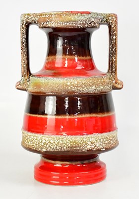 Lot 201 - A large West German style twin-handled squat...