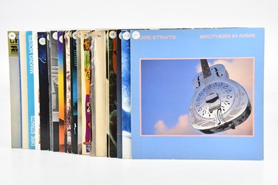 Lot 1181 - A collection of vinyl records, mostly rock, to...