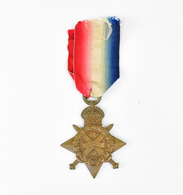 Lot 436 - A WWI 1914 Campaign Star, awarded to Driver T1-...