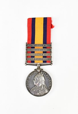 Lot 415 - A Victoria Boer War Queen's South Africa Medal,...