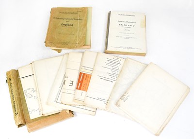 Lot 381 - WORLD WAR II, OPERATION SEA LION; a group of...