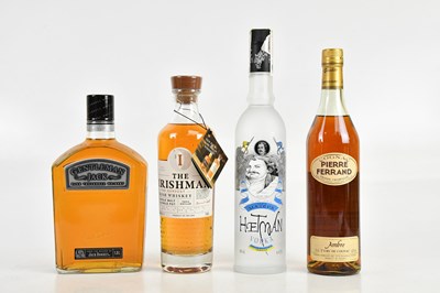 Lot 435 - MIXED SPIRITS AND WINES; a single bottle The...