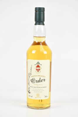 Lot 409 - WHISKY; a single bottle 'Order' specially...