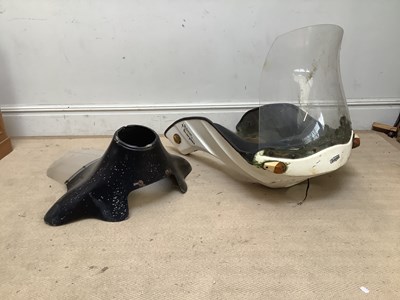 Lot 2007 - A Rickman Scorpius front fairing and...