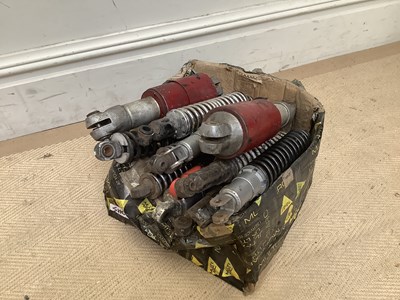 Lot 2018 - A collection of varied motorcycle shock...