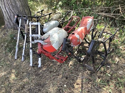 Lot 2020 - A collection of motorcycle frames, to include...