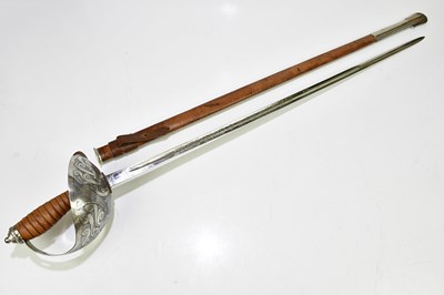 Lot 676 - A 1912 pattern cavalry officer's sword with...