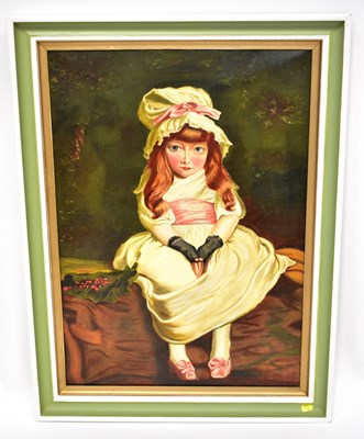Lot 754 - UNATTRIBUTED; oil on canvas inspired by Sir...