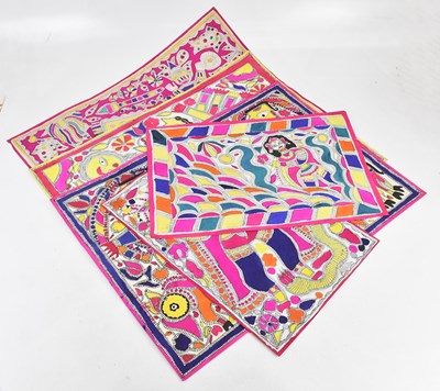 Lot 556A - ATTRIBUTED TO TIRA DEVI; a group of five folk...