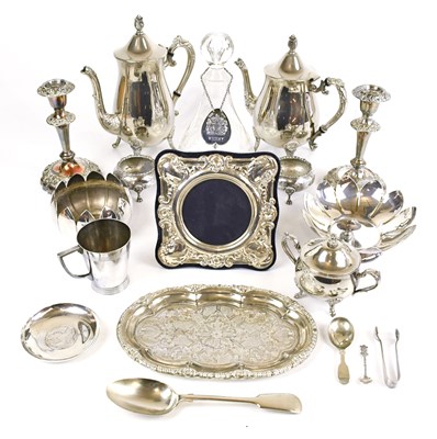 Lot 2448 - A modern hallmarked silver photograph frame,...