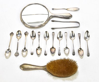Lot 2096 - A set of six George IV hallmarked silver...