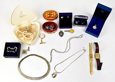 Lot 1131 - A group of vintage costume jewellery, to...