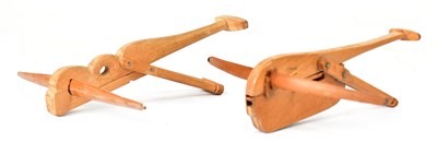 Lot 777 - RAY BAMBER, PRESTON ARCHERY; two handmade...