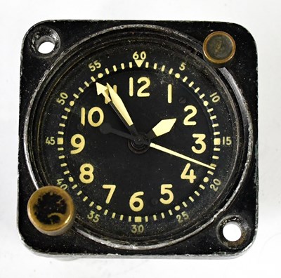 Lot 503 - A cockpit instrument panel clock from a RSAF...