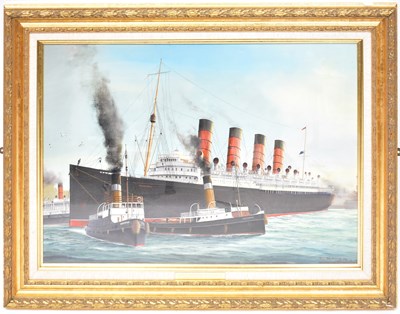 Lot 335 - EDDIE BAKER (20th/21st century); oil on canvas,...