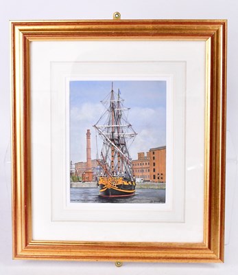Lot 330 - DENNIS GREEN (1942-2024); gouache, 'Grand Turk...