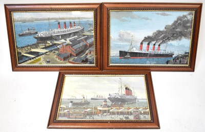 Lot 337 - DERYK BAILEY (20th century); a set of three...