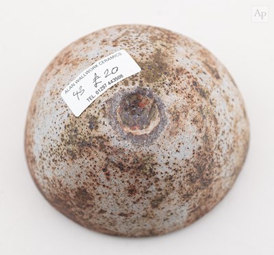 Lot 18 - ALAN WALLWORK (1931-2019); a stoneware wedge...
