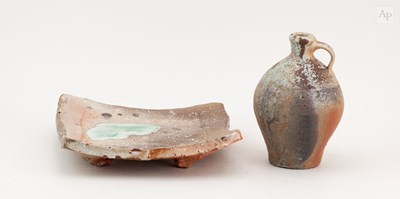 Lot 469 - NIC COLLINS (born 1958); a square wood fired...