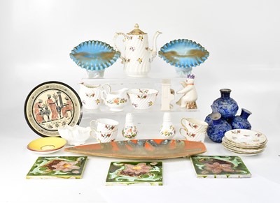 Lot 199 - Various ceramics and glassware, including a...