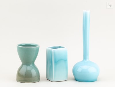 Lot 447 - KEVIN DE CHOISY (1954-2020); a porcelain...