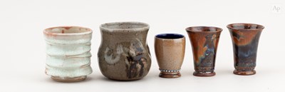 Lot 727 - A group of stoneware ceramics including Gary...