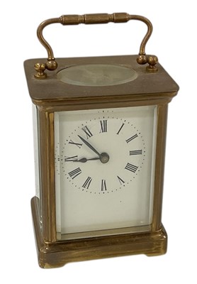 Lot 123 - A late 19th/early 20th century French brass...