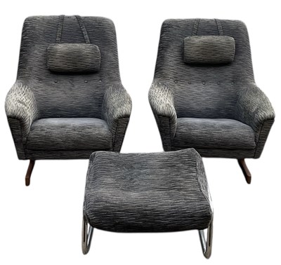 Lot 55 - IN THE STYLE OF GIMSON & SLATER; a pair of mid...