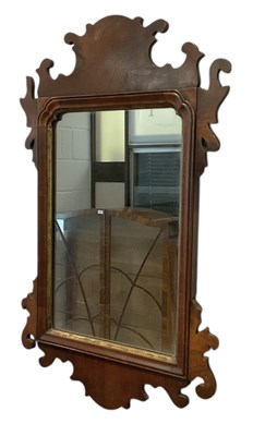 Lot 56 - A 19th century mahogany fret carved wall...