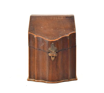 Lot 610 - A 19th century mahogany apprentice piece small...