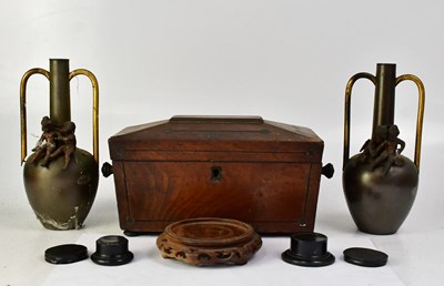 Lot 629 - Miscellaneous 19th century collectibles,...